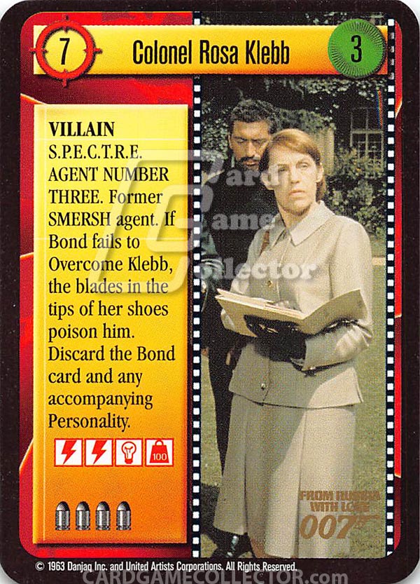 James Bond 007 CCG (1995): Colonel Rosa Klebb