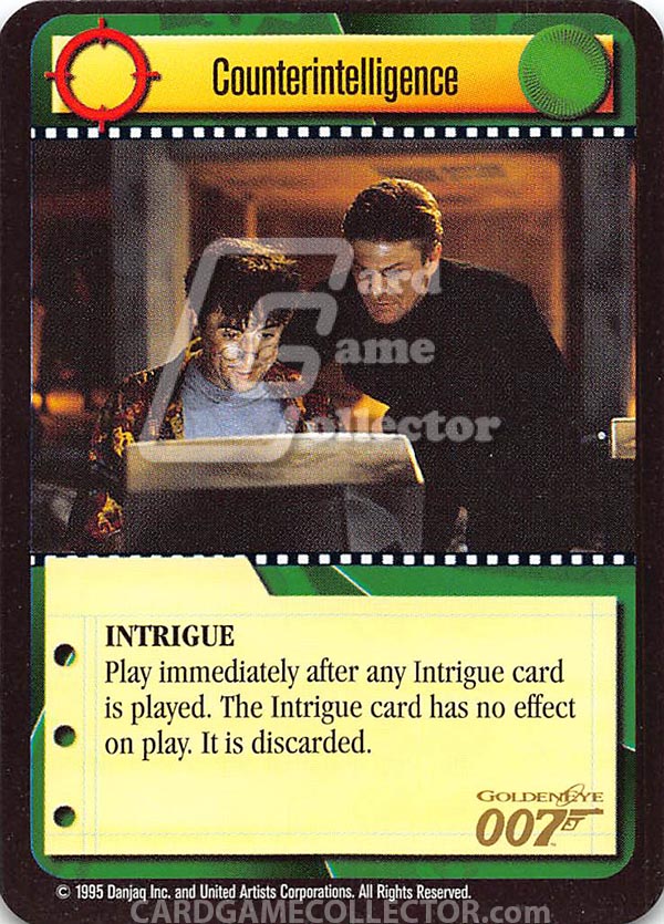 James Bond 007 CCG (1995): Counterintelligence