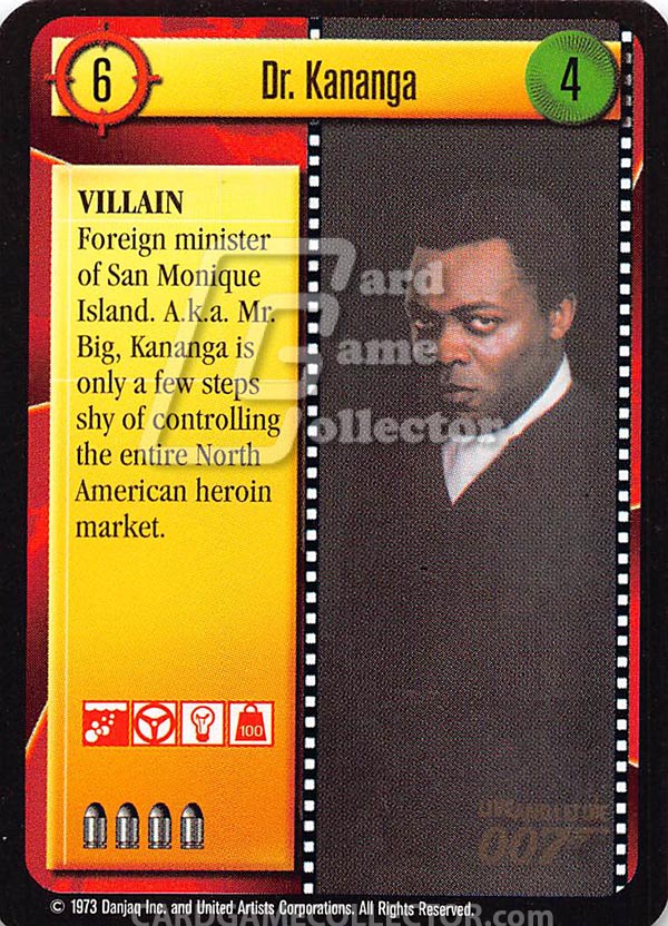 James Bond 007 CCG (1995): Dr. Kananga