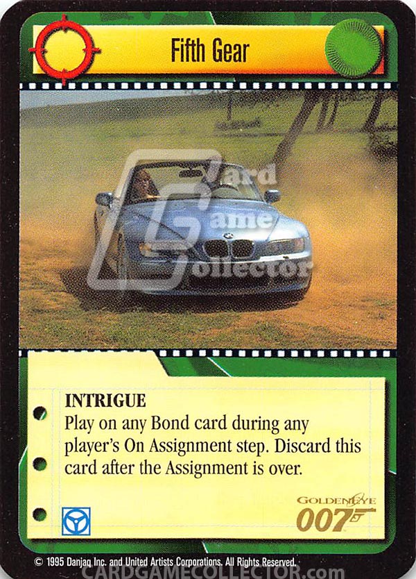 James Bond 007 CCG (1995): Fifth Gear