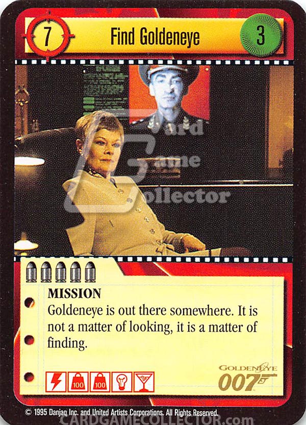 James Bond 007 CCG (1995): Find Goldeneye