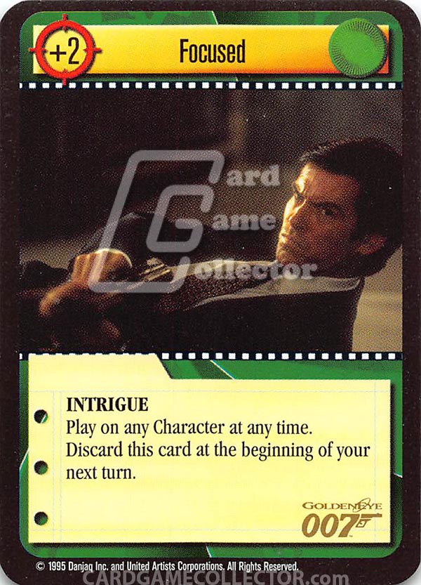 James Bond 007 CCG (1995): Focused