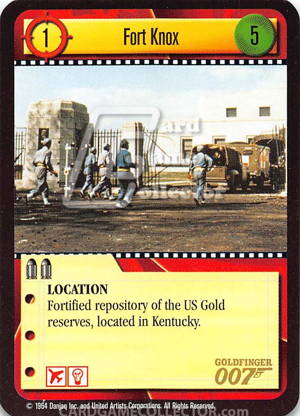 James Bond 007 CCG (1995): Fort Knox