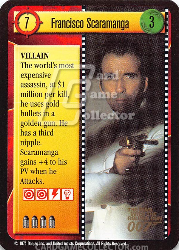 James Bond 007 CCG (1995): Francisco Scaramanga