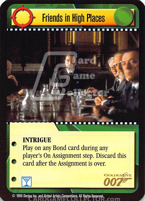 James Bond 007 CCG (1995): Friends in High Places