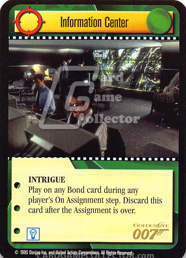 James Bond 007 CCG (1995): Information Center