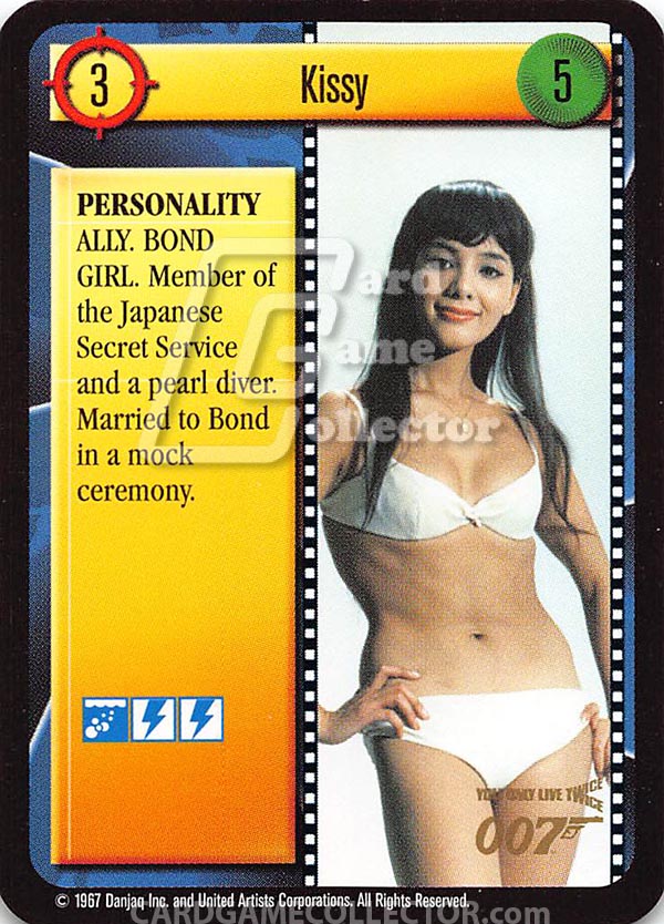 James Bond 007 CCG (1995): Kissy