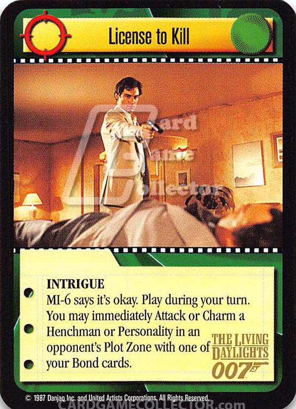 James Bond 007 CCG (1995): License to Kill