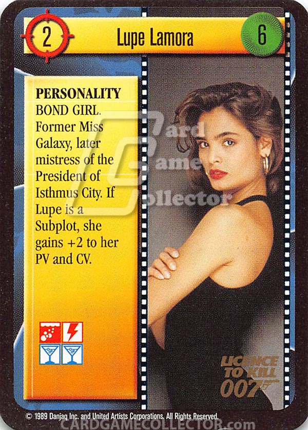 James Bond 007 CCG (1995): Lupe Lamora