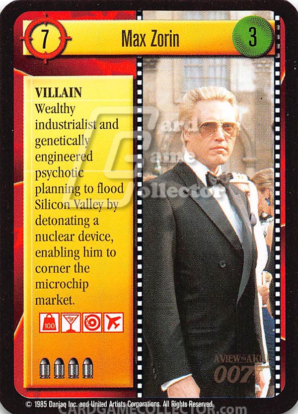 James Bond 007 CCG (1995): Max Zorin