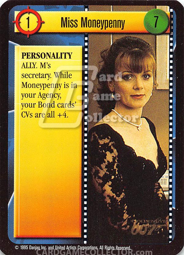 James Bond 007 CCG (1995): Miss Moneypenny