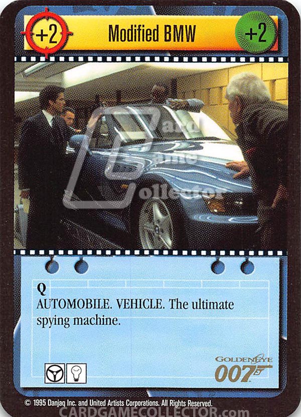 James Bond 007 CCG (1995): Modified BMW