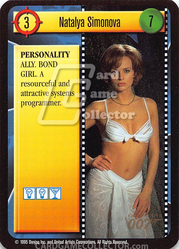 James Bond 007 CCG (1995): Natalya Simonova