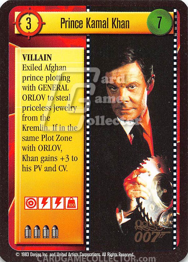 James Bond 007 CCG (1995): Prince Kamal Khan