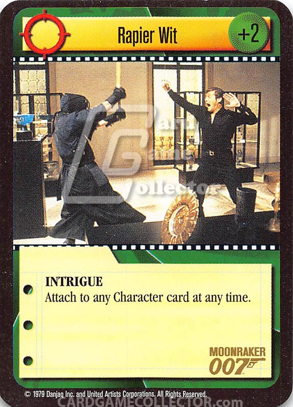 James Bond 007 CCG (1995): Rapier Wit