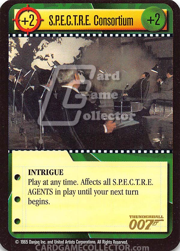 James Bond 007 CCG (1995): S.P.E.C.T.R.E. Consortium