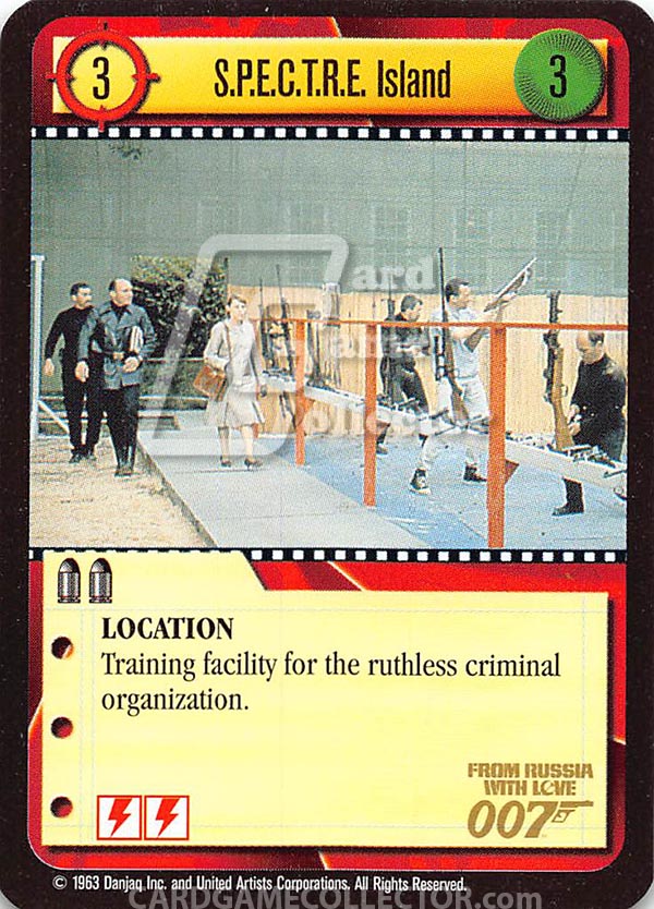 James Bond 007 CCG (1995): S.P.E.C.T.R.E. Island