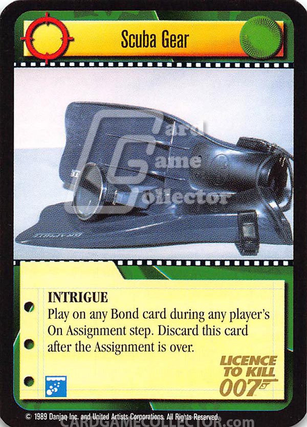 James Bond 007 CCG (1995): Scuba Gear