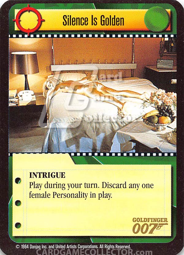 James Bond 007 CCG (1995): Silence is Golden