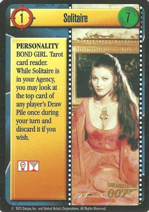 James Bond 007 CCG (1995): Solitaire