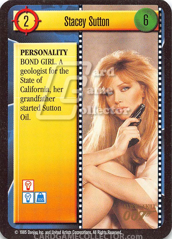 James Bond 007 CCG (1995): Stacey Sutton