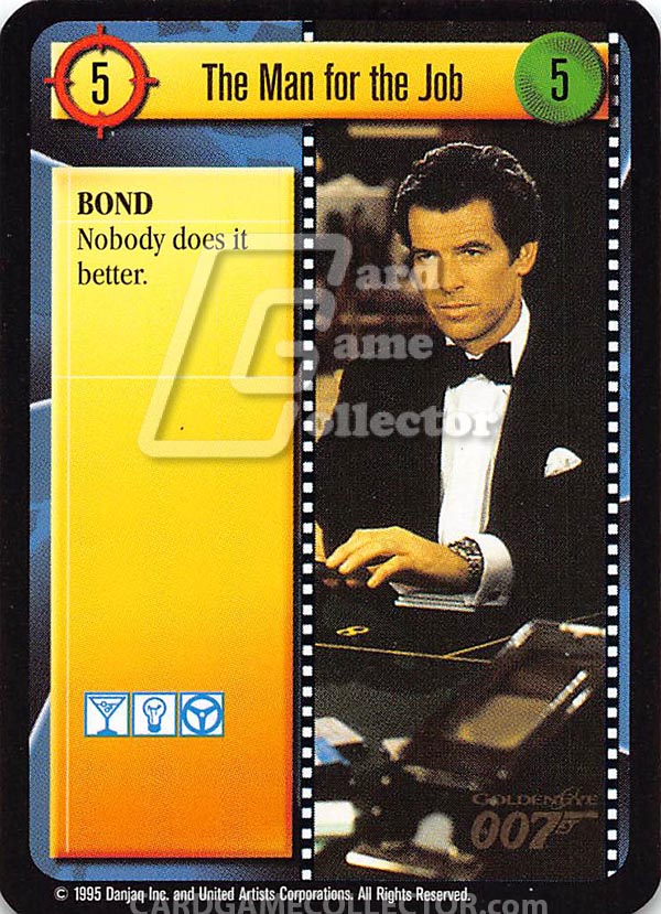 James Bond 007 CCG (1995): The Man for the Job