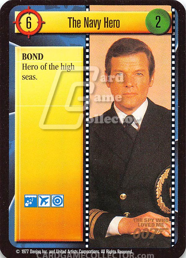 James Bond 007 CCG (1995): The Navy Hero