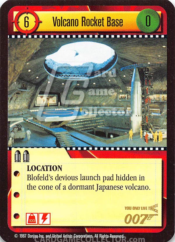 James Bond 007 CCG (1995): Volcano Rocket Base