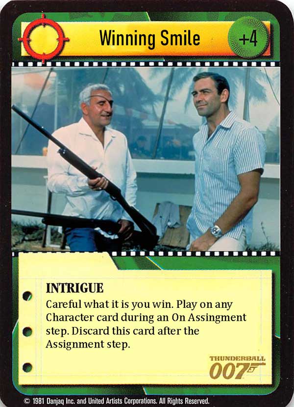 James Bond 007 CCG (1995): Winning Smile