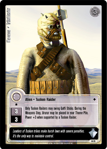 Jedi Knights TCG: Ururur  • Tribal Leader