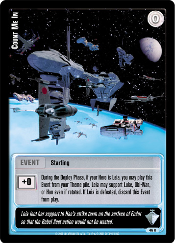Jedi Knights TCG: Count Me In