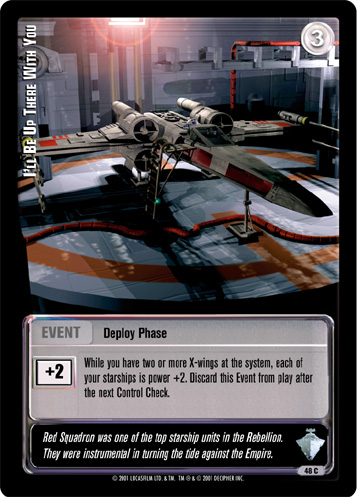 Jedi Knights TCG: I'll Be Up There With You