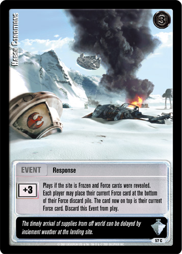Jedi Knights TCG: Harsh Conditions