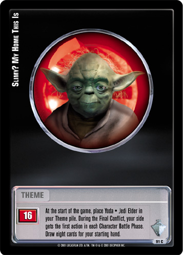 Jedi Knights TCG: Slimy? My Home This Is