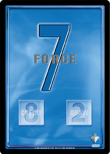 Jedi Knights TCG: Force 7 - Blue