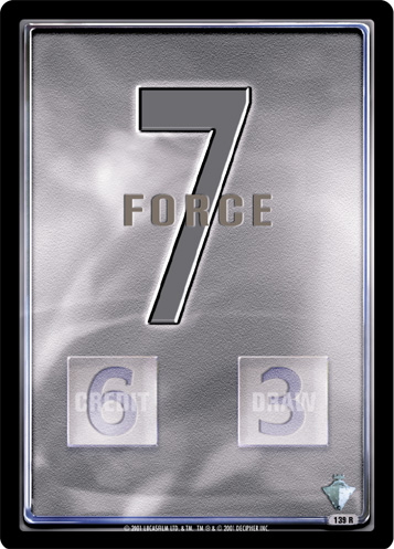 Jedi Knights TCG: Force 7 - Black