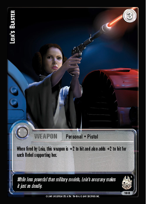 Jedi Knights TCG: Leia's Blaster