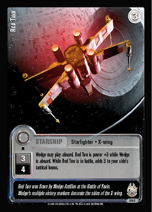 Jedi Knights TCG: Red Two
