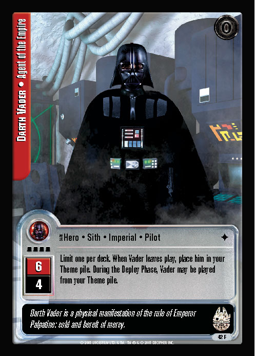 Jedi Knights TCG: Darth Vader  • Agent of the Empire