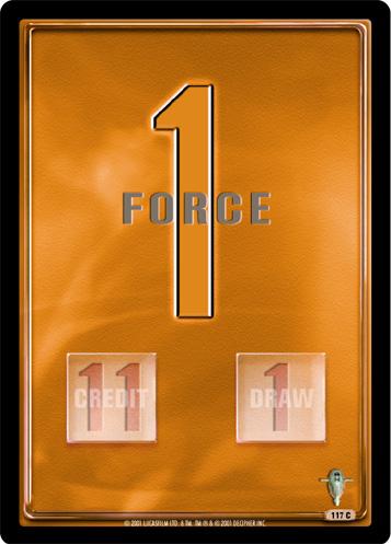 Jedi Knights TCG: Force 1 - Orange