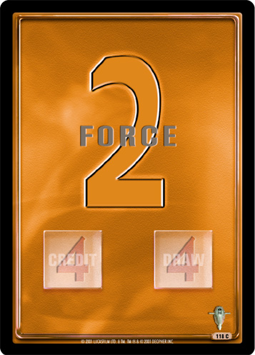Jedi Knights TCG: Force 2 - Orange