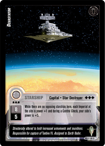 Jedi Knights TCG: Devastator