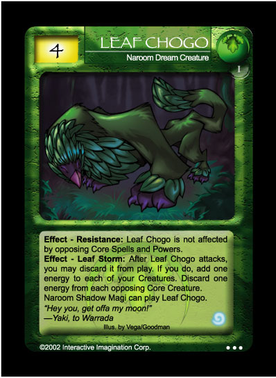 Nagi-Nation: Naroom Leaf Chogo