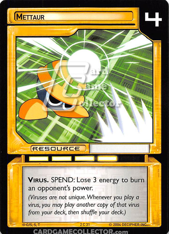 Megaman TCG : Grand Prix : Mettaur