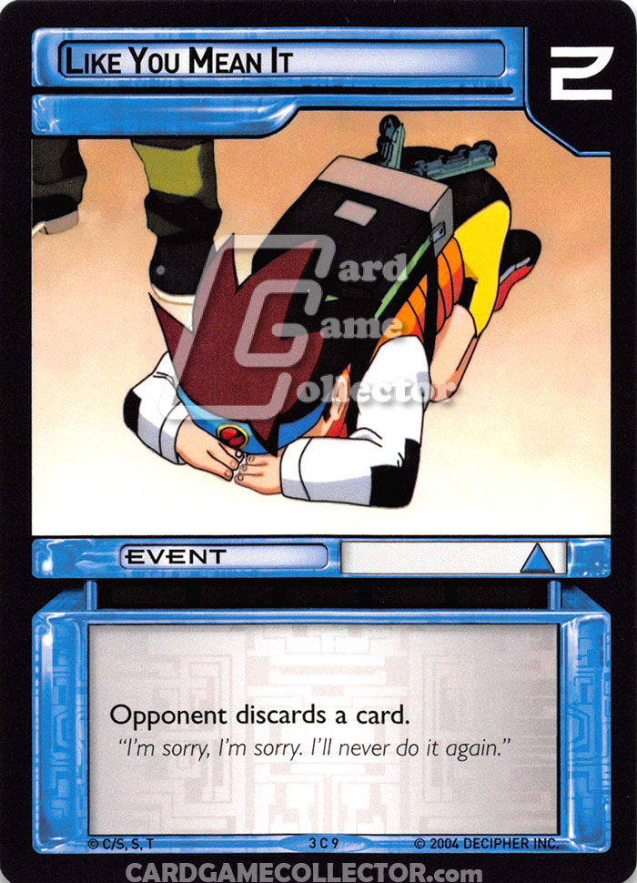 Megaman TCG : Grave : Like You Mean It