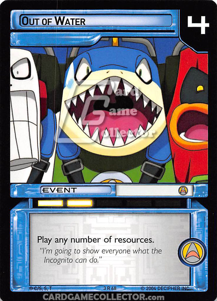 Megaman TCG : Grave : Out of Water