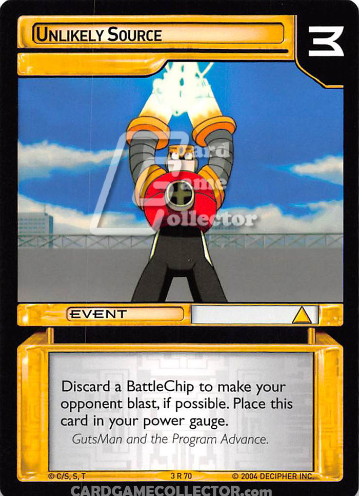 Megaman TCG : Grave : Unlikely Source