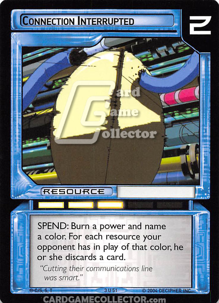 Megaman TCG : Grave : Connection Interrupted