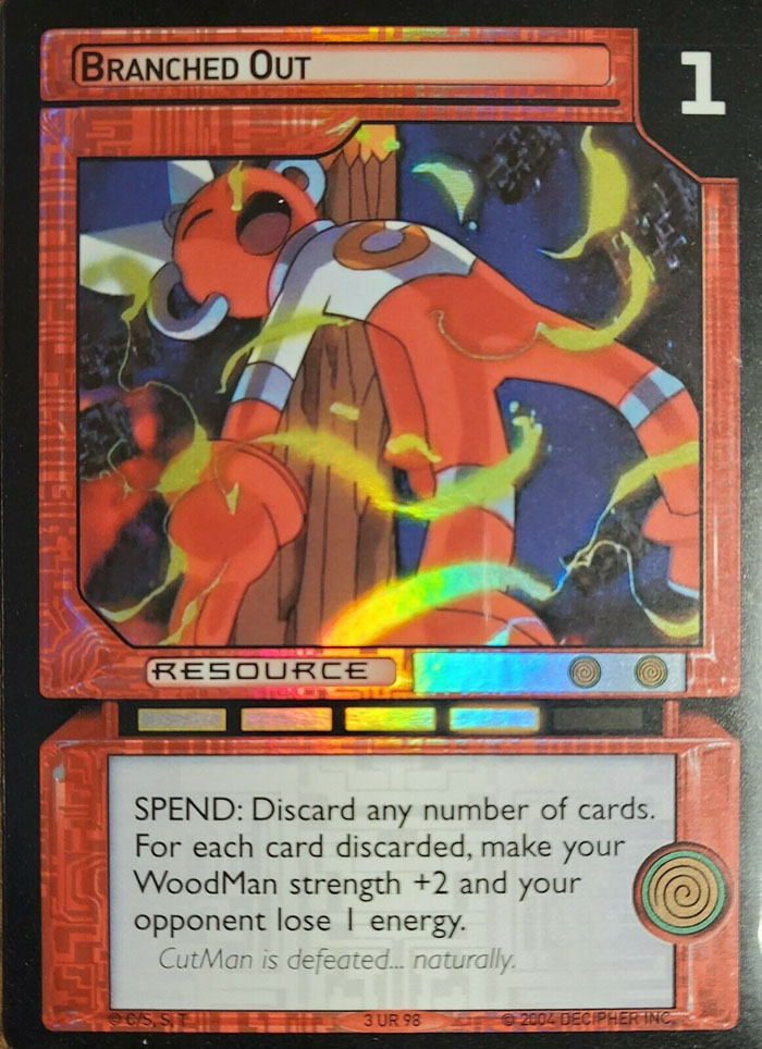 Megaman TCG : Grave : Branched Out