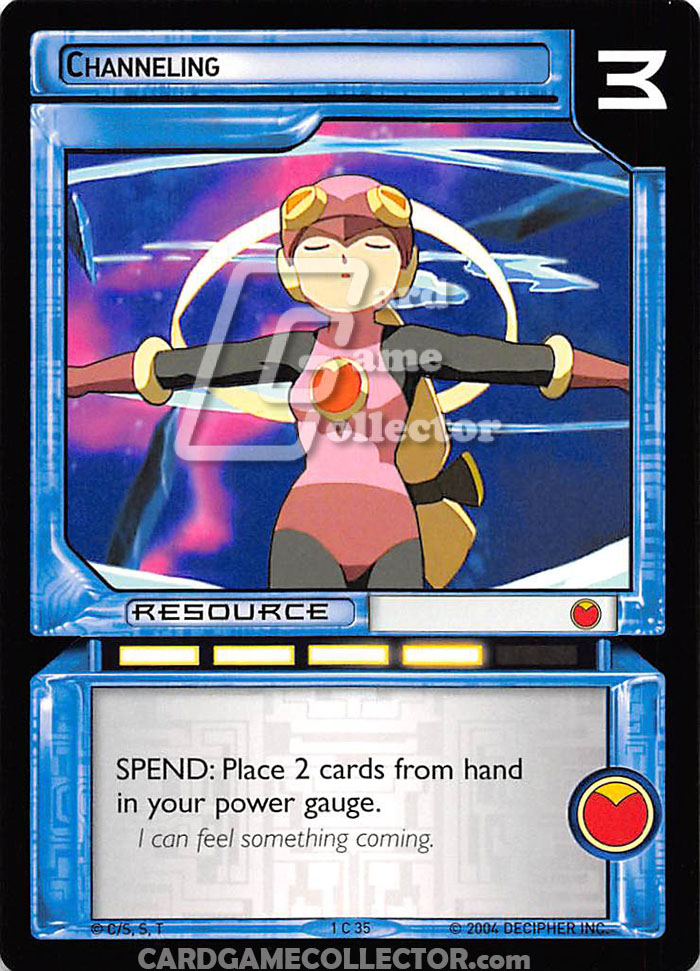 Megaman TCG : Power-Up : Channeling